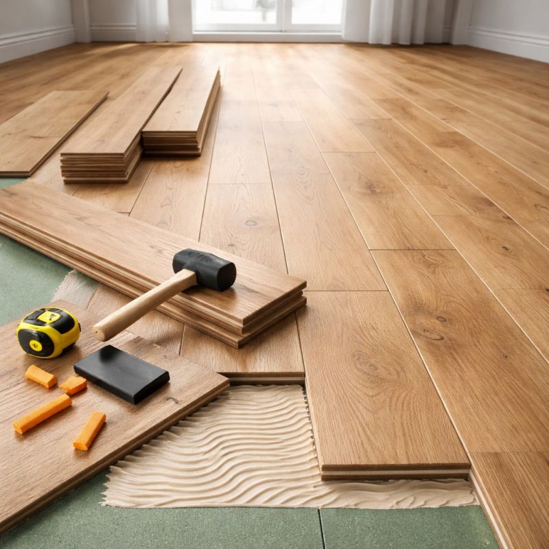 Engineered Wood Installation in Worcester, MA