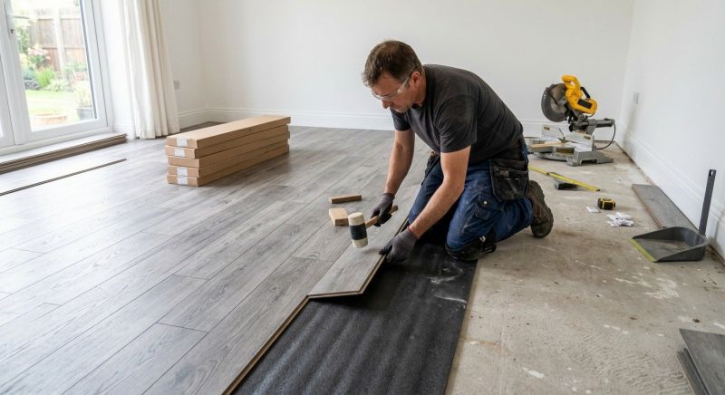 Laminate Floor Installation in Worcester, MA