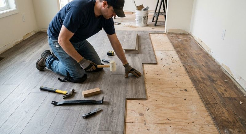 Laminate Floor Installation in Pascoag, RI