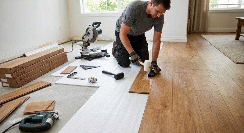 Laminate Floor Installation in Worcester County, MA