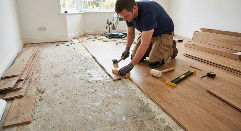 Laminate Floor Remodeling in Worcester, MA