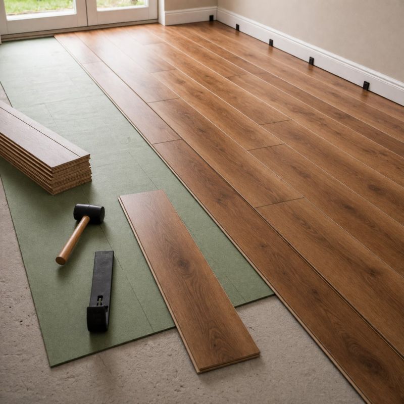 Laminate Floor Replacement in Blackstone, MA
