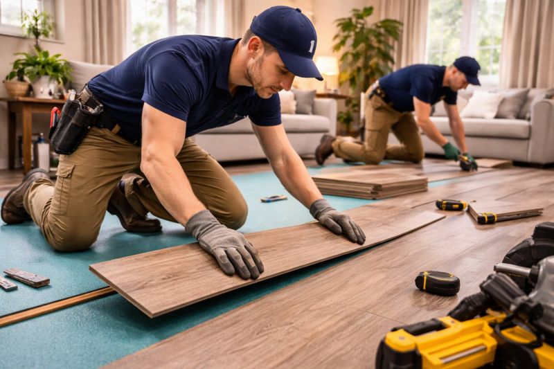 Laminate Floor Replacement in Shrewsbury, MA