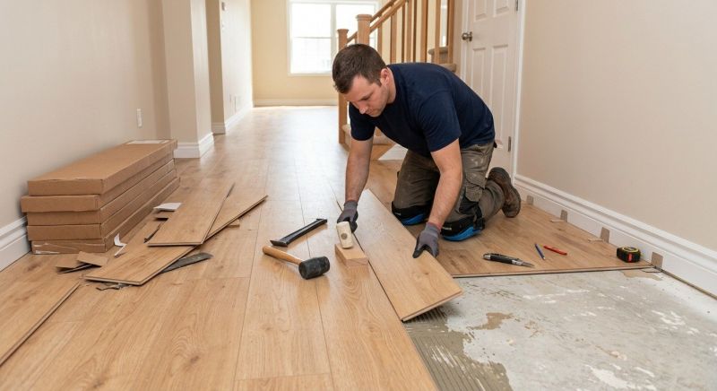 Laminate Flooring Replacement in Worcester, MA