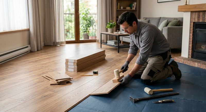 Laminate Wood Installation in Worcester, MA