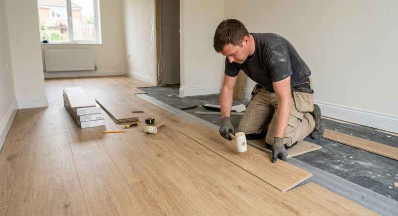 Linoleum Floor Installation in Gardner, MA