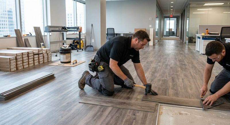 Linoleum Floor Installation in Grafton, MA