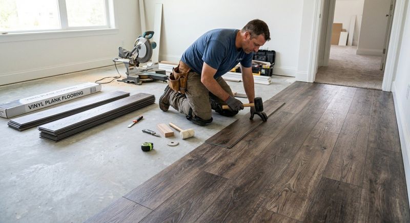 Linoleum Floor Installation in Marlborough, MA
