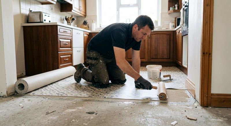 Linoleum Floor Installation in Westminster, MA