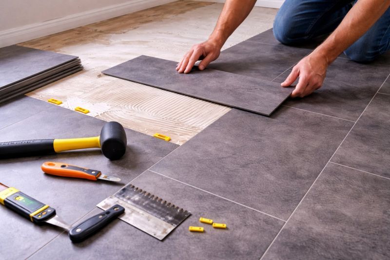 Luxury Vinyl Tile Installation in Holliston, MA