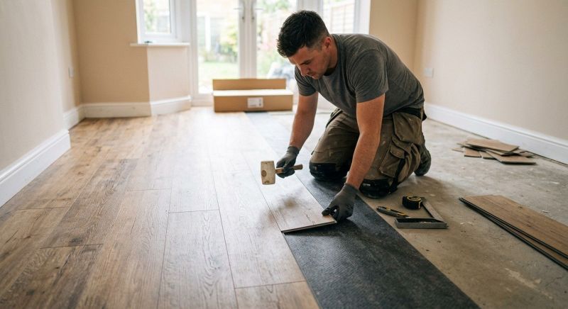 Luxury Vinyl Tile Installation in Westborough, MA
