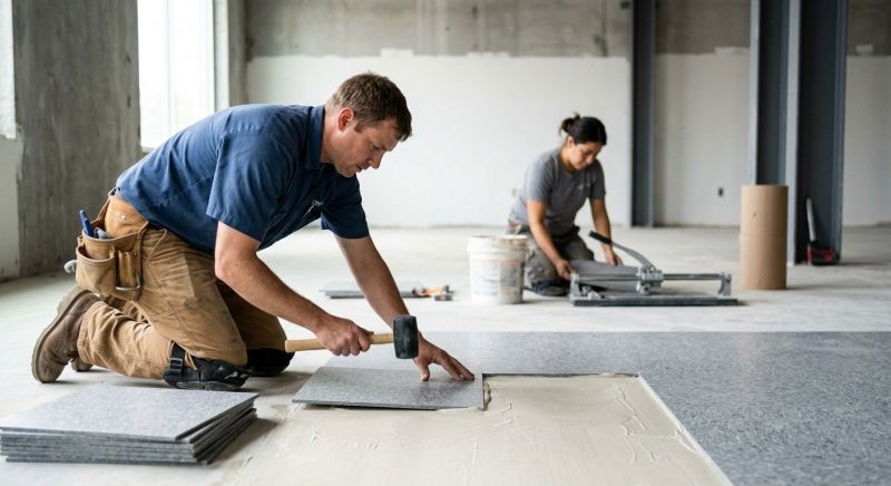 Lvt Flooring Installation in Marlborough, MA