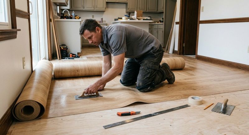 Sheet Flooring Installation in Ayer, MA