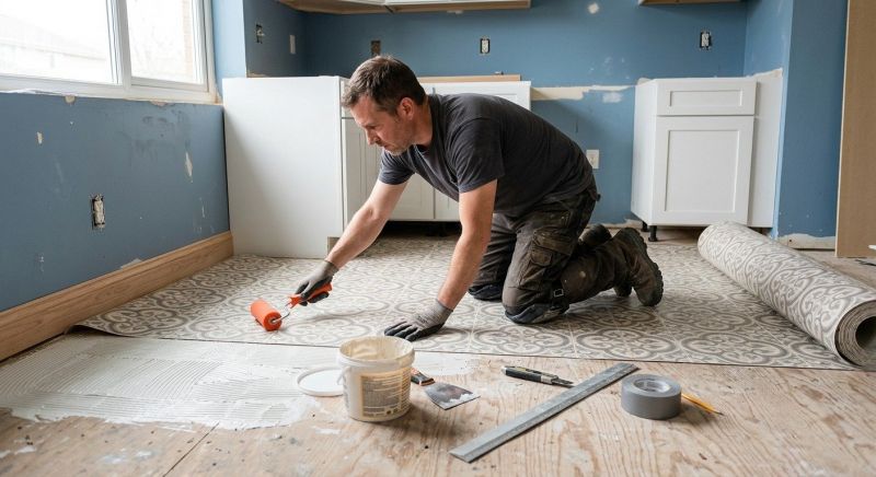 Sheet Flooring Installation in Leicester, MA