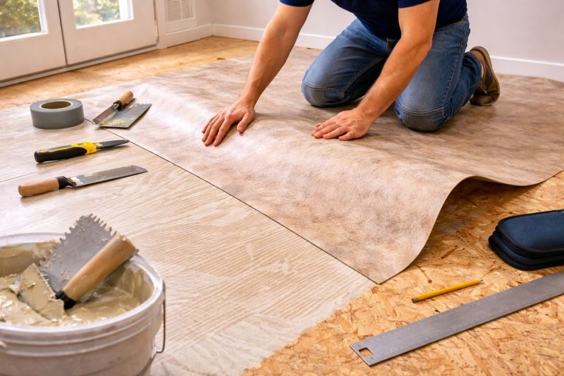 Sheet Flooring Installation in Putnam, CT