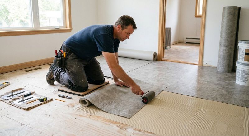 Sheet Flooring Installation in Uxbridge, MA