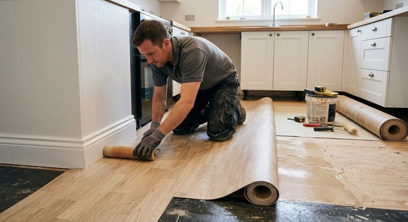Sheet Linoleum Installation in Thompson, CT