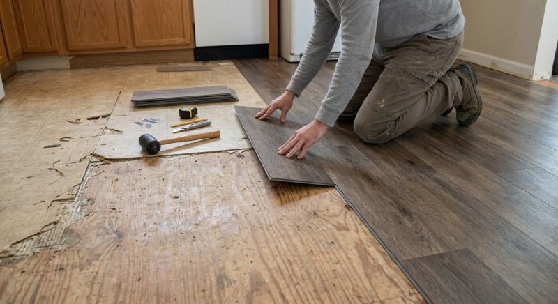 Vinyl Tile Replacement in Worcester, MA